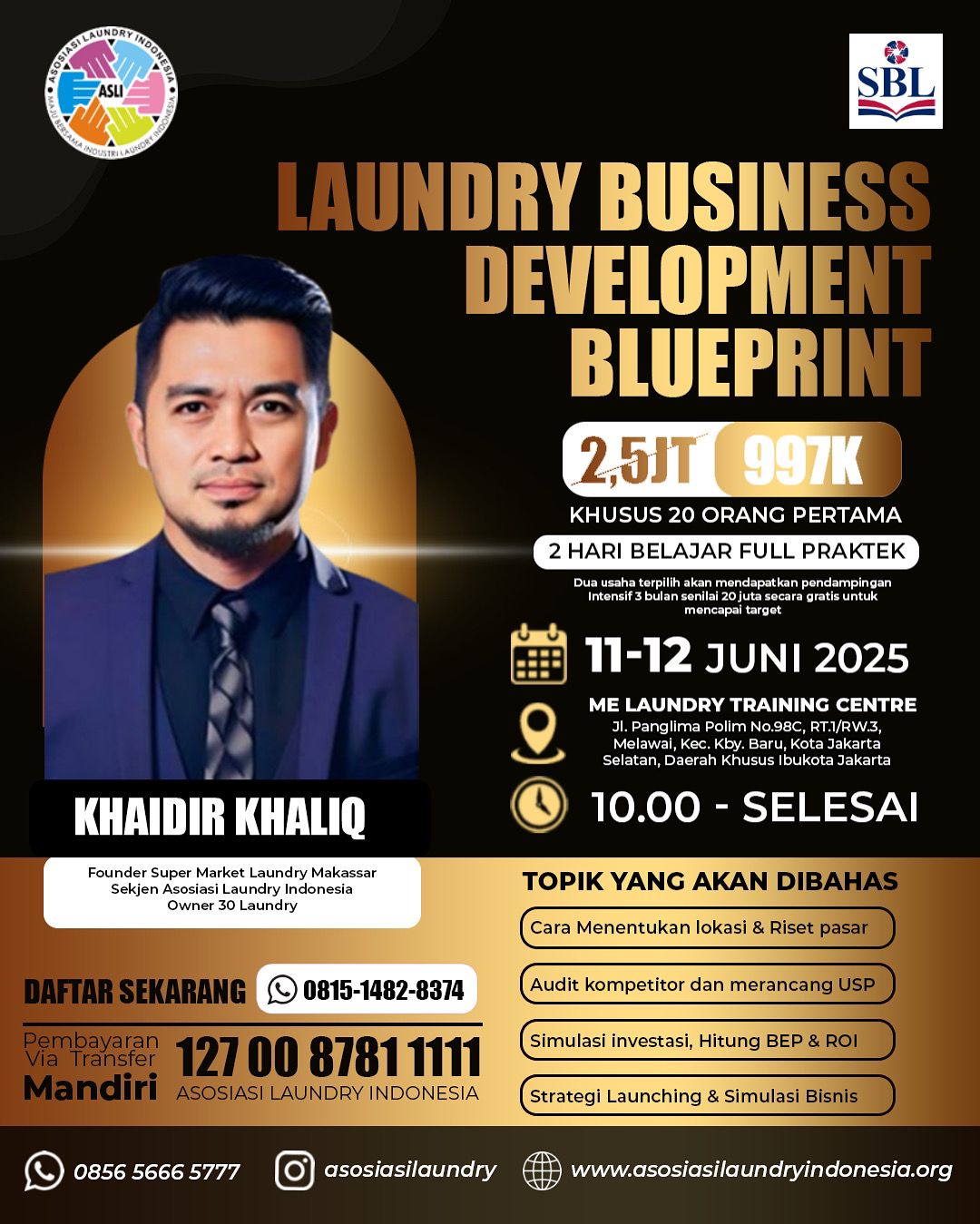 Laundry Business Development Blueprint Sekolah Bisnis Laundry