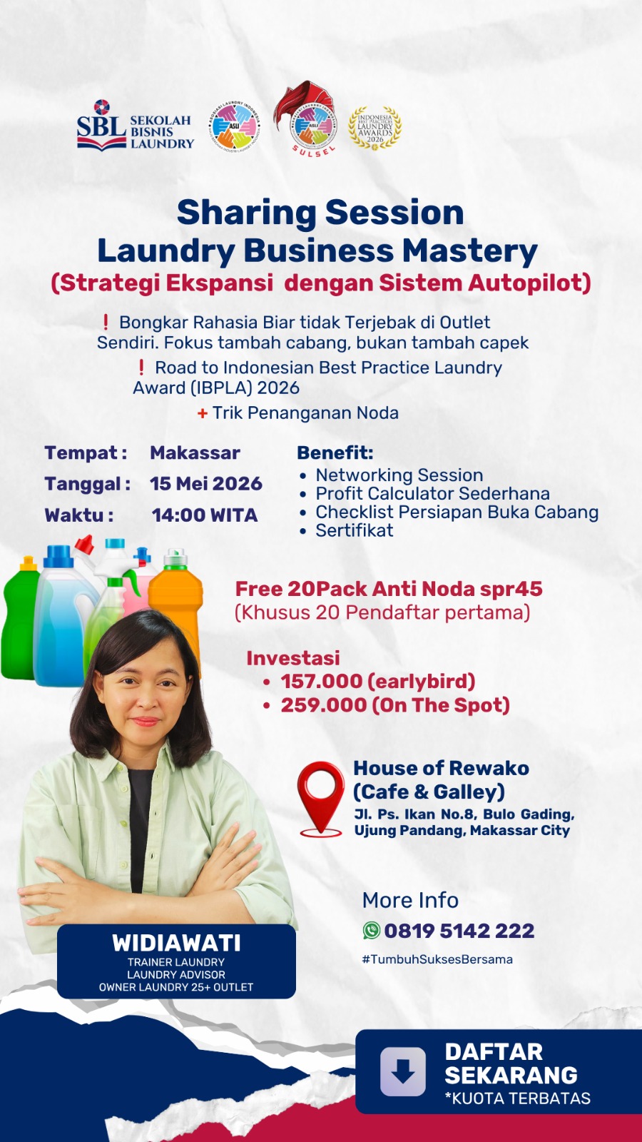 LAUNDRY BUSINESS MASTERY (Strategi Ekspansi dengan Sistem Autopilot)